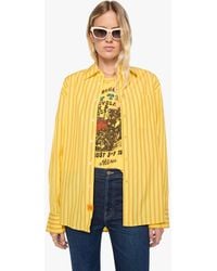 Mother - The Roomie Frenchie Stripe Shirt - Lyst
