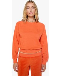 ÉTERNE - Shrunken Raglan Sweatshirt Papaya - Lyst