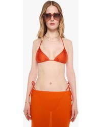 SPRWMN - Bikini Top W/ Rhinestones - Lyst