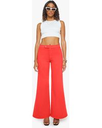 Mother - The Tab Roller Skimp Emberglow Pants - Lyst