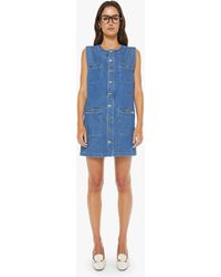Mother - The Stashed Picky Mini Dress Whisk Me Away Skirt - Lyst