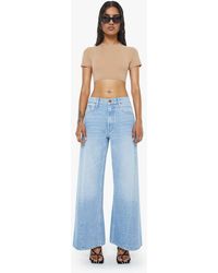 Mother - Petites The Lil Lemon Twist Sneak Munchies Jeans - Lyst