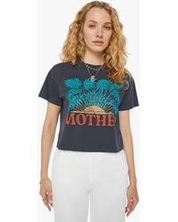 Mother - The Grab Bag Crop T-Shirt Sun T-Shirt - Lyst