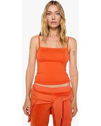 ÉTERNE - 90's Tank Top Papaya - Lyst