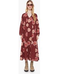Natalie Martin - Fiore Maxi Poppy Cherry Skirt - Lyst