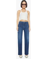 Mother - Petites The Lil Patch Pocket Rambler Zip Sneak These Boots Are Made For Walkin Jeans - Lyst