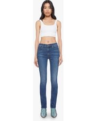 Mother - The Rascal Skimp Shine On Jeans - Lyst
