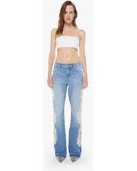 Mother - Snacks! The Chomp Heel Wish Bone Jeans - Lyst