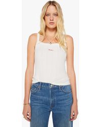 Mother - The Tny Weeny Tank Top Whisper - Lyst