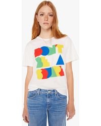 Mother - The Rowdy Don'T Be A Square T-Shirt - Lyst