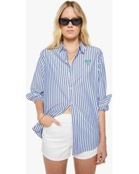 Mother - The Bestie And Stripe Shirt - Lyst