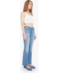 Mother - The Weekender Fray Ride Hard,Live Louder Jeans - Lyst