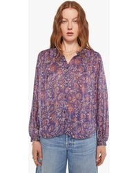 Natalie Martin - Tolan Shirt Artichoke Mariner - Lyst