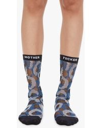 Mother - The Step Up Spots On Socks - Lyst