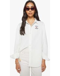 Mother - Merci X The Bestie Office Hours Shirt - Lyst