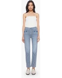 Mother - The Diamond Cut Tomcat Ankle Train Of Thought Jeans - Lyst
