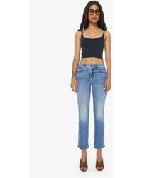 Mother - Petites The Lil Mid Rise Dazzler Ankle We Animals Jeans - Lyst