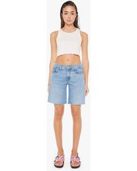 Mother - The Down Low Undercover Shorts Fray Material Girl - Lyst
