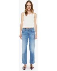 Mother - The Newbie Ankle Float My Boat Jeans - Lyst