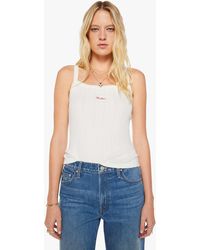 Mother - The Tny Weeny Tank Top Whisper - Lyst