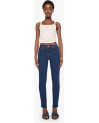 Mother - The Mid Rise Rider Skimp Retrograde Rodeo Jeans - Lyst
