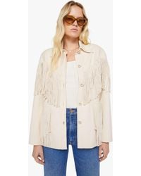 Alix Of Bohemia - Jude Fringe Jacket Dune - Lyst