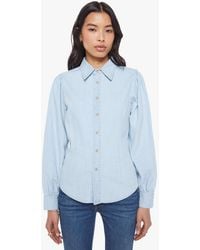 Mother - The Pinch And Poof Less Is More Shirt - Lyst