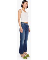 Mother - Petites The Lil Hustler Ankle Taking Chances Jeans - Lyst