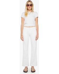 Mother - The Bookie Skimp Picket Fence Jeans - Lyst