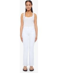 Mother - Petites The Lil Kick It Totally Innocent Jeans - Lyst