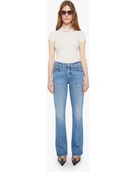 Mother - The Outsider Sneak Hokey Pokey Jeans - Lyst
