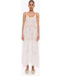 Natalie Martin - Heather Maxi Athena Embroidery Salt Skirt - Lyst