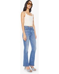 Mother - High Waisted Weekender Skimp Swing And A Miss Jeans - Lyst