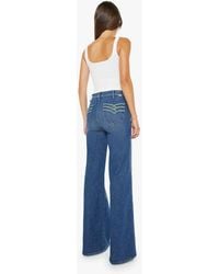 Mother - The Pipeline Hustler Roller Sneak Catch My Drift Jeans - Lyst