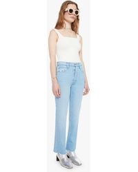 Mother - The Tripper Flood Fray Cool As A Cat Jeans - Lyst