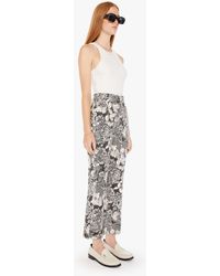 Mother - The Hustler Ankle French Fairy Tale Jeans - Lyst