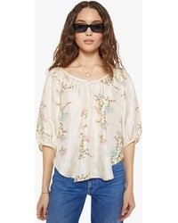 La Prestic Ouiston - Moisson Top Broderie Ecru - Lyst