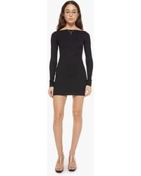 ÉTERNE - L/S Boatneck Mini Dress Skirt - Lyst