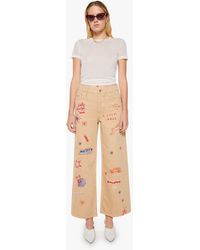 Mother - Snacks! The Mid Rise Double Dip Nerdy Jeans - Lyst