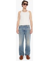 Mother - The Big Shot Knuckle Down Jeans - Lyst