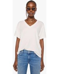 Mother - The Varsity Rowdy Fluff T-Shirt - Lyst