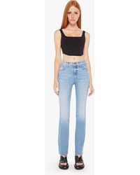 Mother - The Insider Sneak Fray Love On The Beat Jeans - Lyst