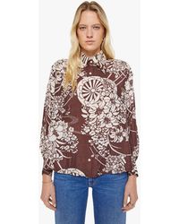 Alix Of Bohemia - Emery Shirt Auburn Spoke - Lyst