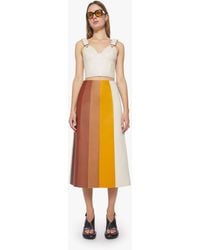 Mother - The Bits And Pieces Skirt Slippery As A Snake - Lyst