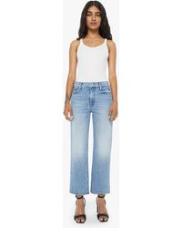 Mother - Petites The Lil Kick It Ankle Birds Gone Wild Jeans - Lyst