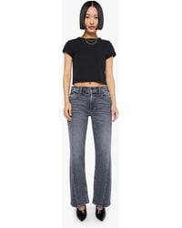 Mother - Petites The Lil Bookie Twist Sneak Rock Hard Jeans - Lyst
