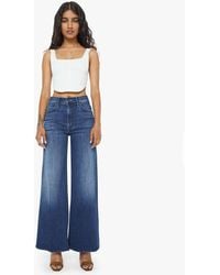 Mother - Petites The Lil Hustler Roller Skimp Heirloom Jeans - Lyst