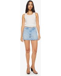 Mother - The Pleated Rambler Prep Shorts Fringe Benefits - Lyst