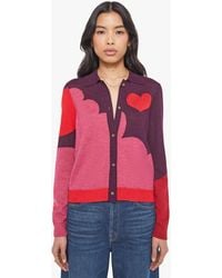 Mother - The Racquet Cardigan Pop Art Shirt - Lyst