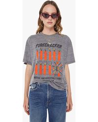 Mother - The Lowdown Firecreacker T-Shirt - Lyst